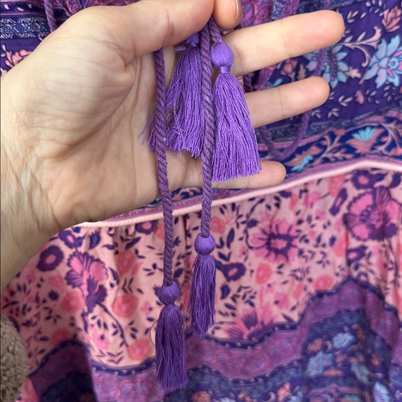 Spell folk town boho blouse blossom S pre- owned - Picture 7 of 7